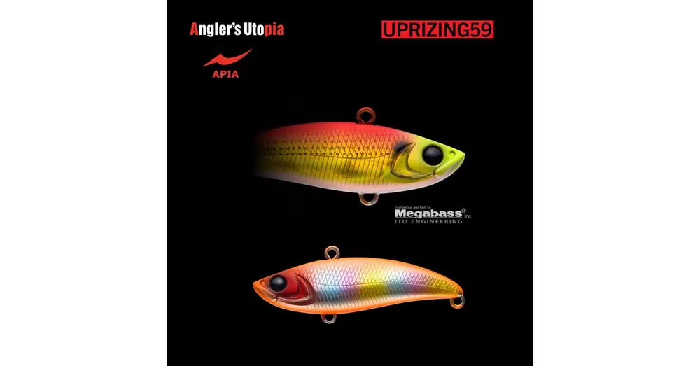 Beperkt Aanbod APIA UPRIZING 59 12gr 59mm 04 Orange Silver Candy wobbler