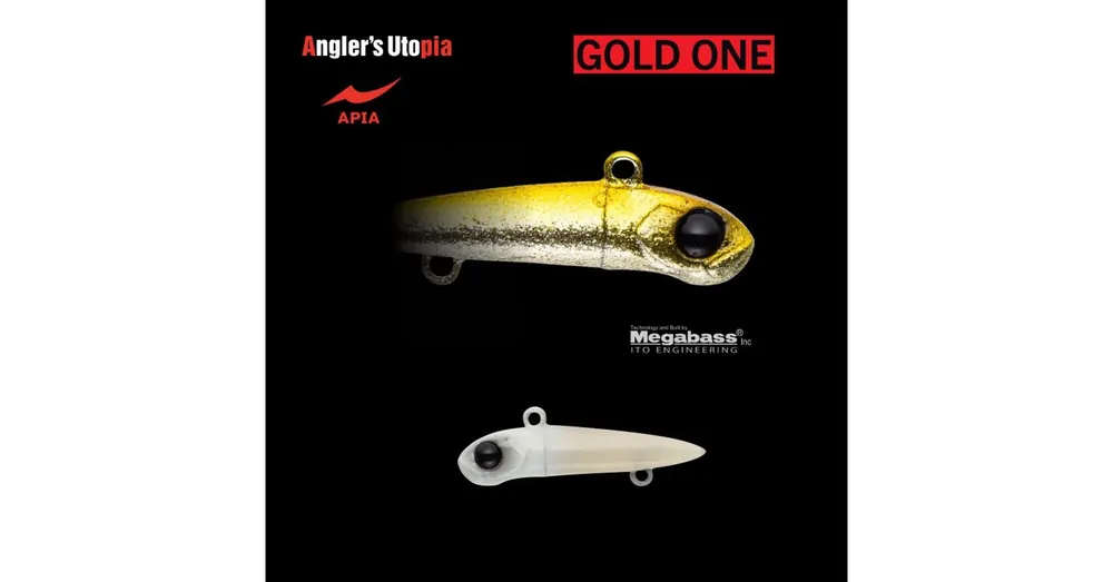 Nieuw APIA GOLD ONE 37mm 5gr 06 Baby Squid wobbler