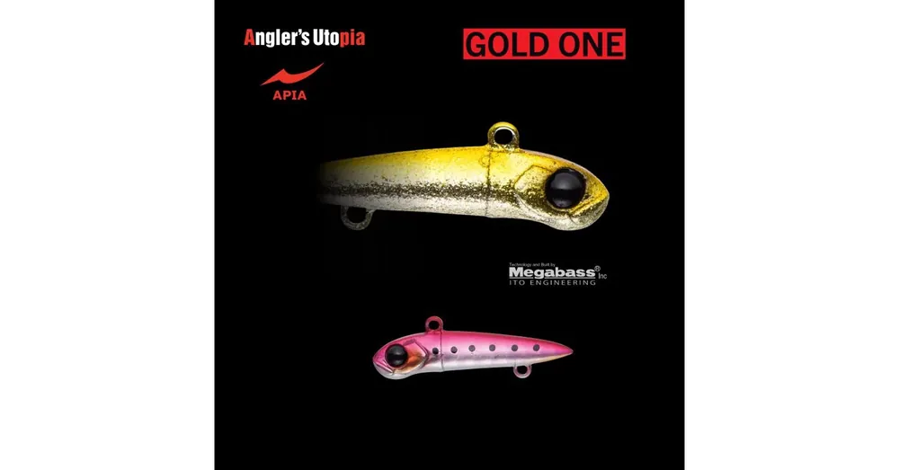 Laatste Kans APIA GOLD ONE 37mm 5gr 08 Pink Iwashi wobbler