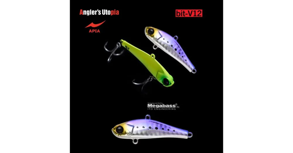 APIA BIT-V12 48mm 12gr 17 Iwashi Glow Berry wobbler Hete Deal