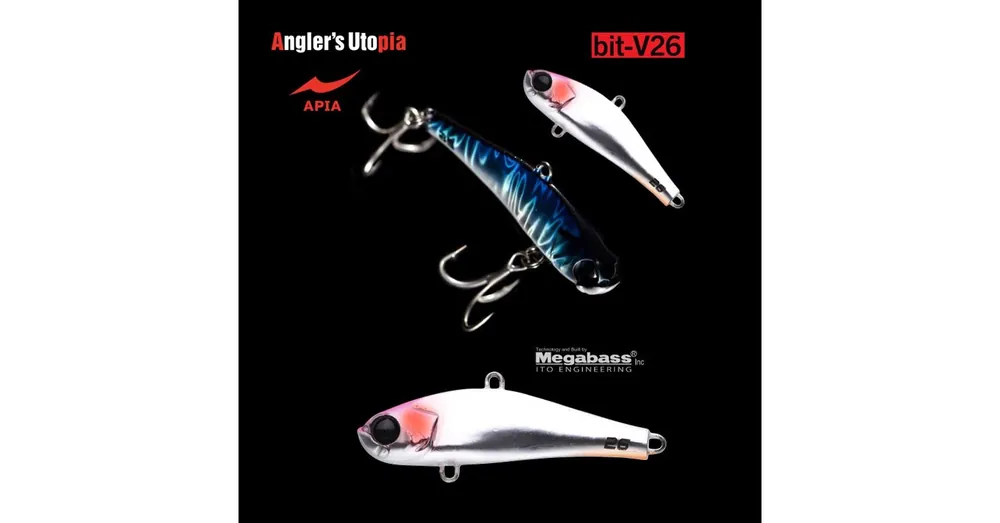 Superprijs APIA BIT-V26 55mm 26gr 03 Chrome wobbler