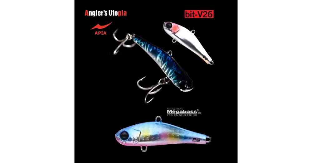 Aanbieding APIA BIT-V26 55mm 26gr 09 BluePink Candy wobbler