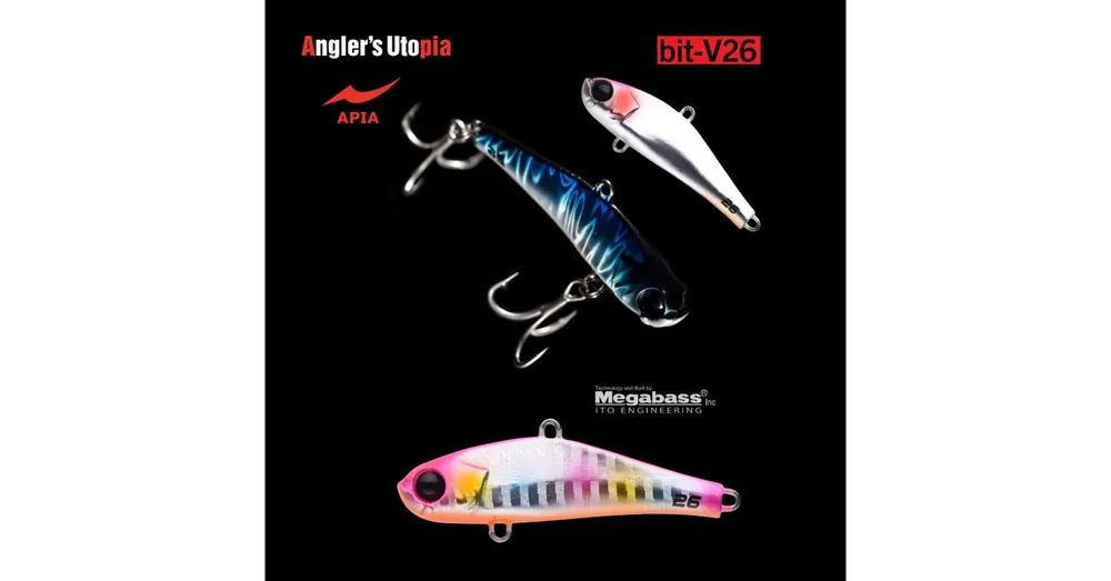 APIA BIT-V26 55mm 26gr 10 PinkGold Candy wobbler Gratis Retour