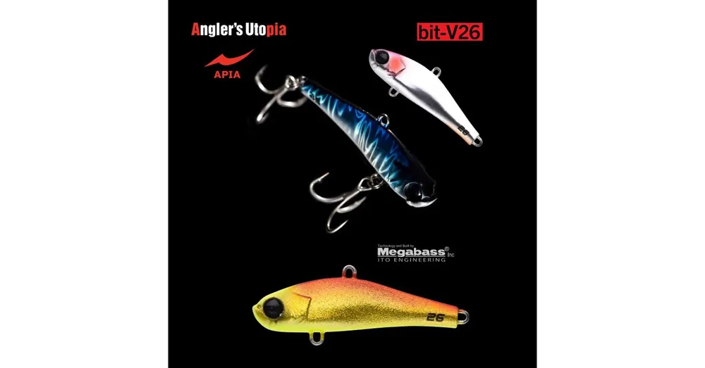 Speciale Aanbieding APIA BIT-V26 55mm 26gr 15 RedGold Galaxy wobbler