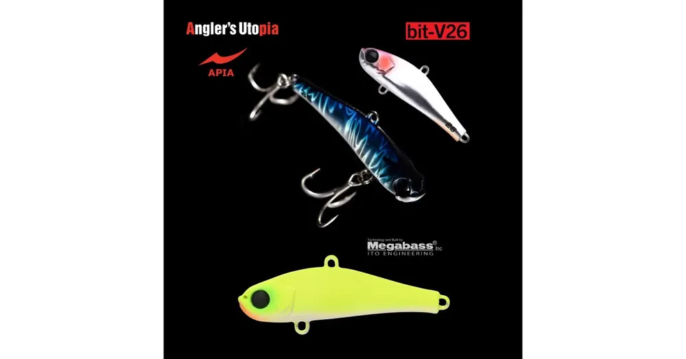 APIA BIT-V26 55mm 26gr 17 Muraoka Chart wobbler Direct Beschikbaar
