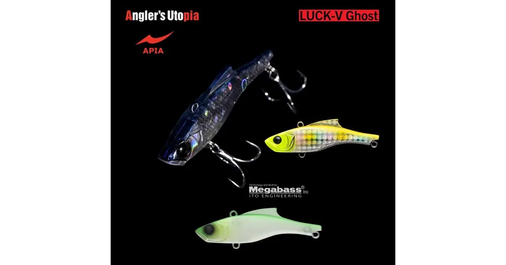 Nieuw APIA LUCK-V GHOST 65mm 15gr 09 Hummer Night wobbler