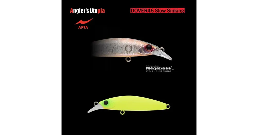 Beperkt Aanbod APIA DOVER 46 SLOW SINKING 46mm 2,3gr 06 All Chart wobbler