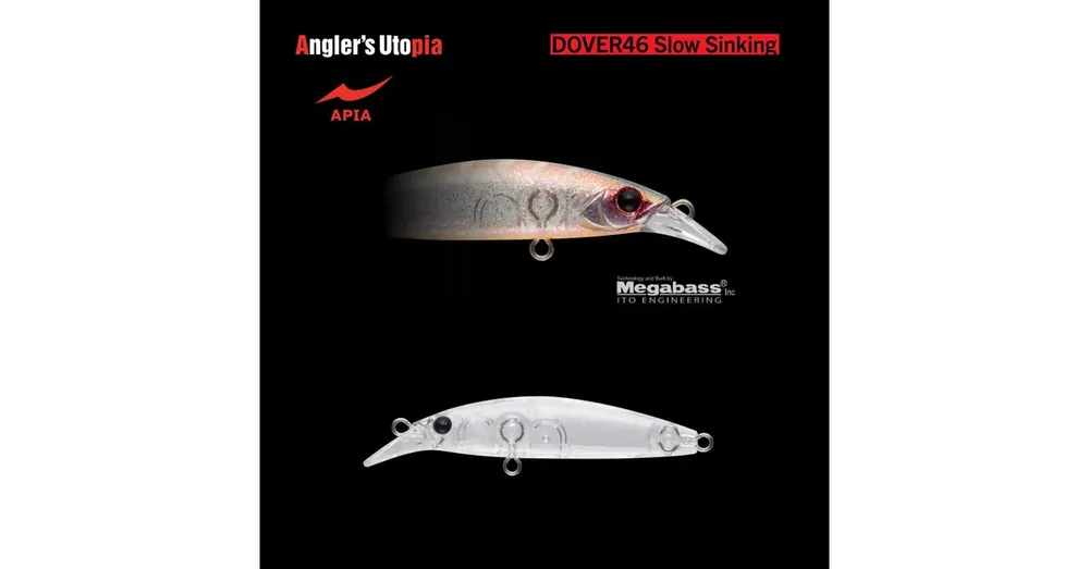 APIA DOVER 46 SLOW SINKING 46mm 2,3gr 07 Super Clear wobbler Must-Have
