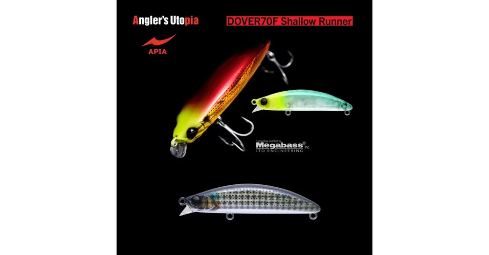 APIA DOVER 70F SHALLOW RUNNER 70mm 8,5gr 03 Bora wobbler Gereduceerde Prijs