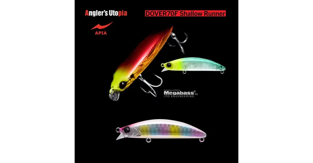 Populair APIA DOVER 70F SHALLOW RUNNER 70mm 8,5gr 04 Cotton Candy wobbler