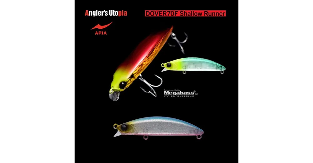 APIA DOVER 70F SHALLOW RUNNER 70mm 8,5gr 05 Redbul Dust wobbler Koopje