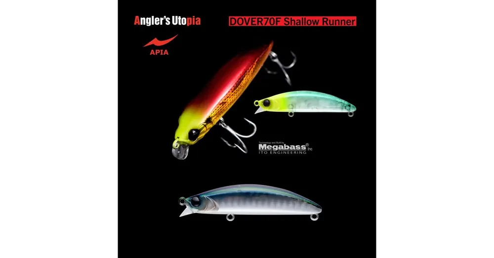 APIA DOVER 70F SHALLOW RUNNER 70mm 8,5gr 06 Super Natural wobbler Beste Prijs
