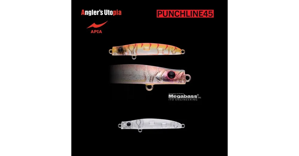 Koopje APIA PUNCH LINE 45 3gr 45mm 05 Super Clear wobbler