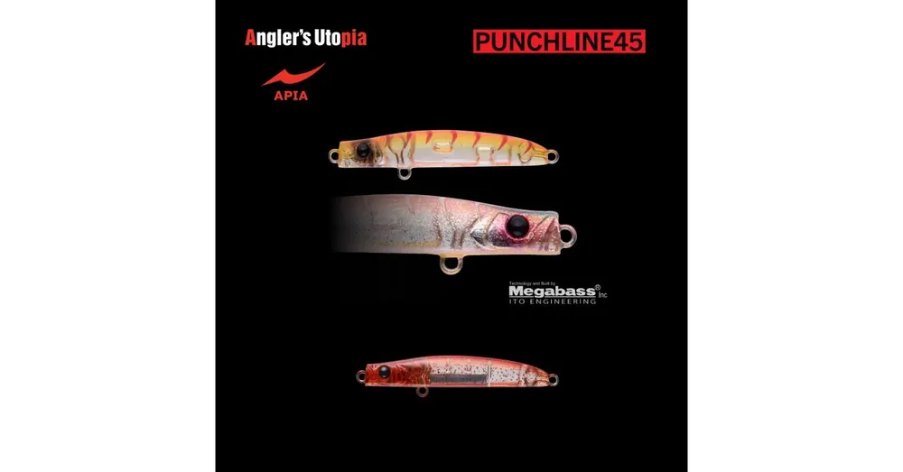 Gereduceerde Prijs APIA PUNCH LINE 45 3gr 45mm 14 Krill wobbler