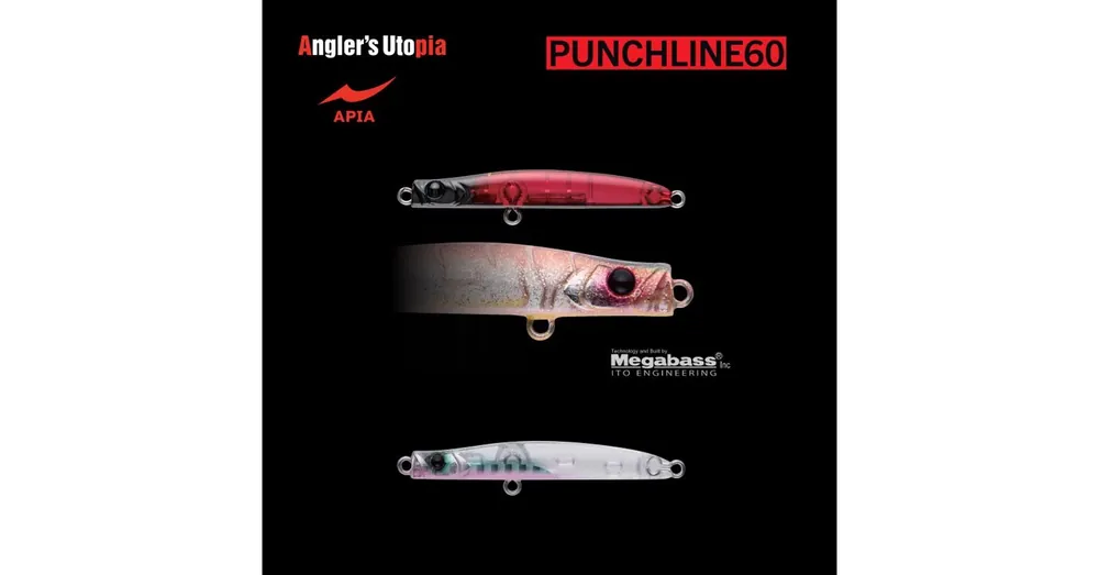 Laatste Kans APIA PUNCH LINE 60 5gr 60mm 07 Keimura Ghost wobbler