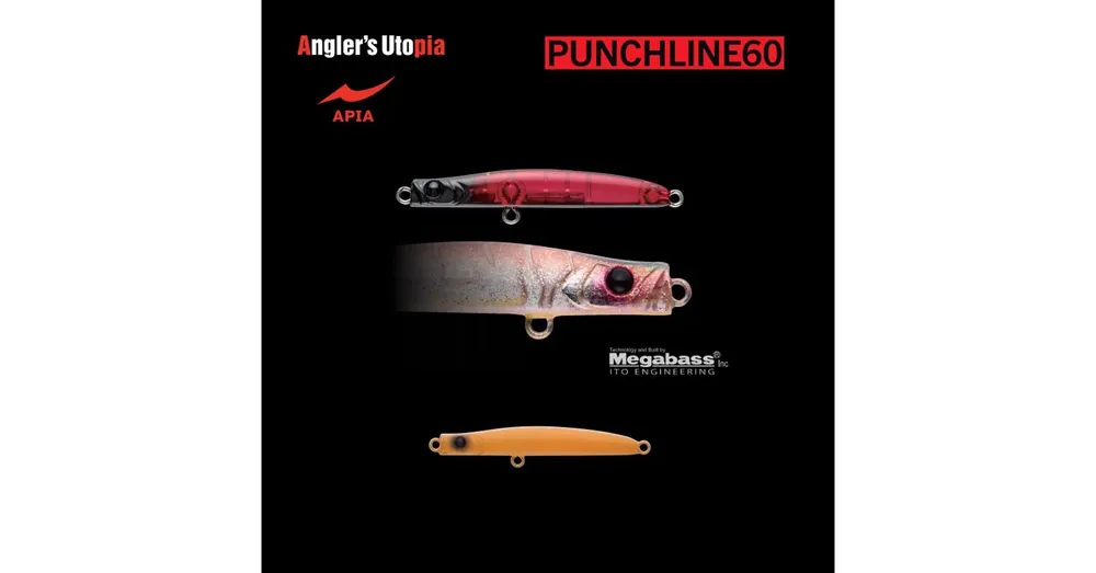 Beperkte Voorraad APIA PUNCH LINE 60 5gr 60mm 10 Baby‘s Shit wobbler