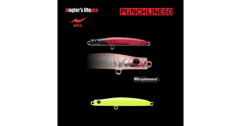 APIA PUNCH LINE 60 5gr 60mm 11 All Chart wobbler Gereduceerde Prijs