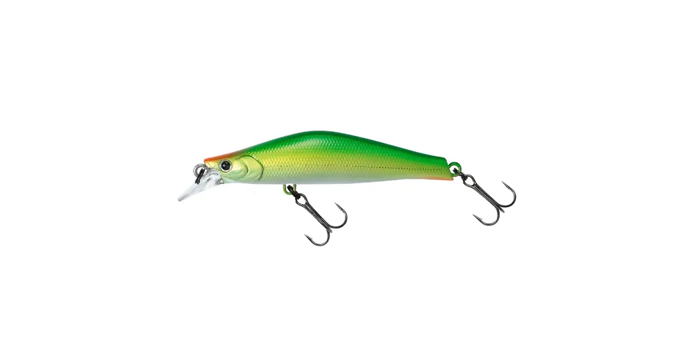Tiemco Luray 62S 62mm 4.2gr Color 008 Apple Green Gold wobbler Laatste Kans