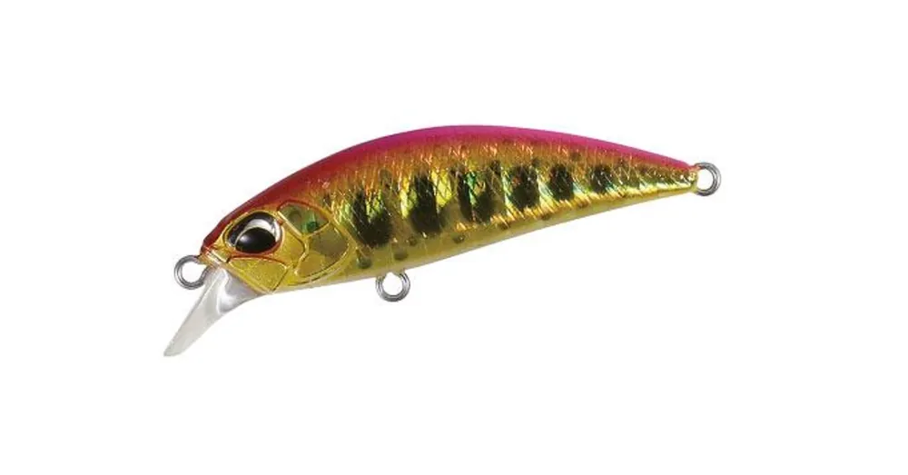 Speciale Aanbieding Duo Spearhead Ryuki 38S 3.8cm 2.8gr AHA4052 Peach Gold Yamame wobbler