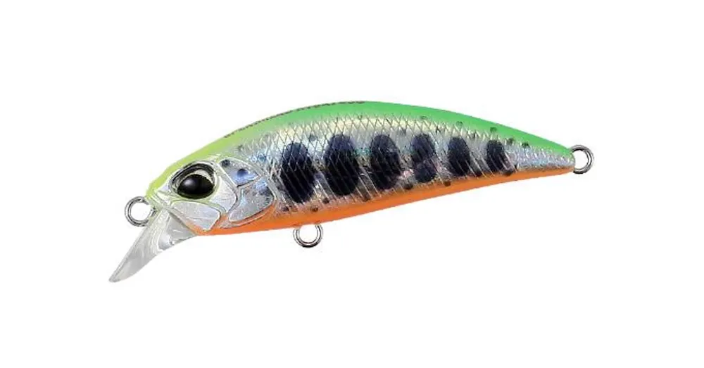 Exclusieve Aanbieding Duo Spearhead Ryuki 45S 4.5cm 4gr ADA4140 Lime Yamame OB wobbler