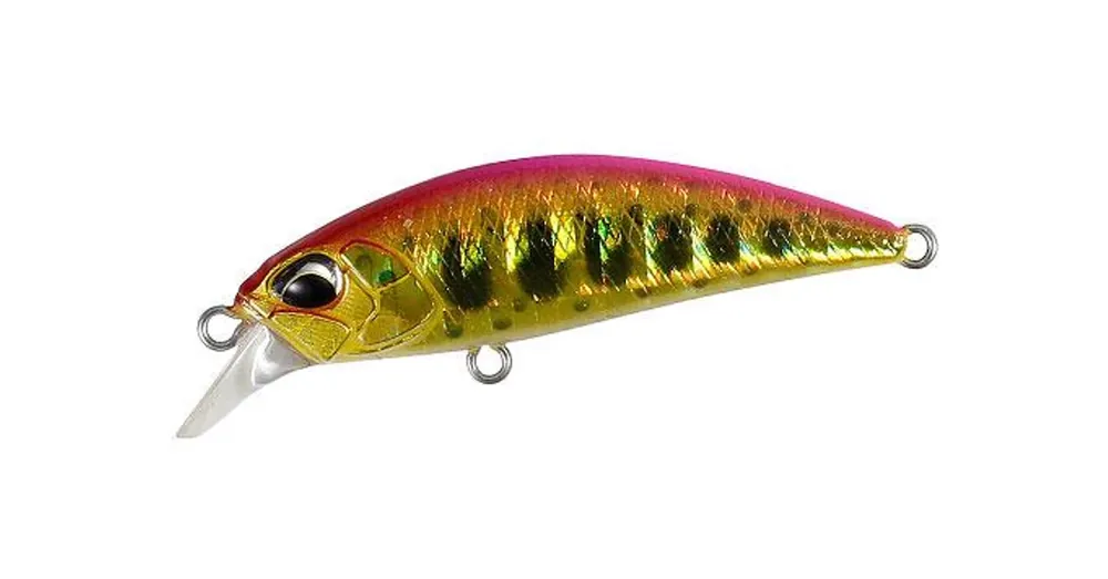 Duo Spearhead Ryuki 45S 4.5cm 4gr AHA4052 Peach Gold Yamame wobbler Voordeelprijs