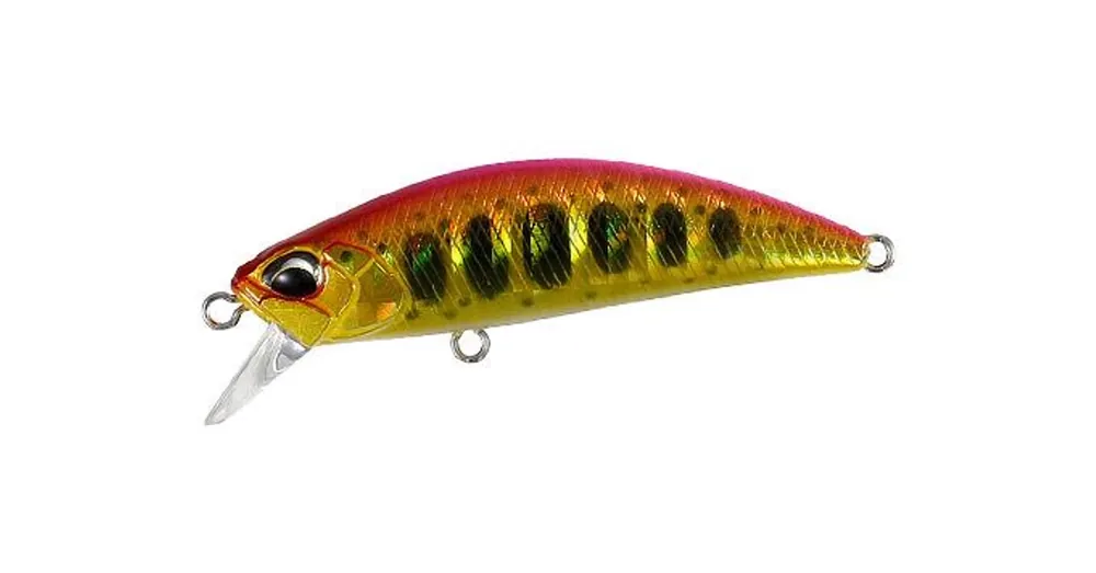 Koop Online Duo Spearhead Ryuki 50S 5cm 4.5gr AHA4052 Peach Gold Yamame wobbler