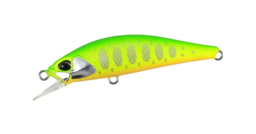 Duo Spearhead Ryuki 50S Takumi 5cm 4gr ADA4140 Lime Yamame OB wobbler Finale Uitverkoop