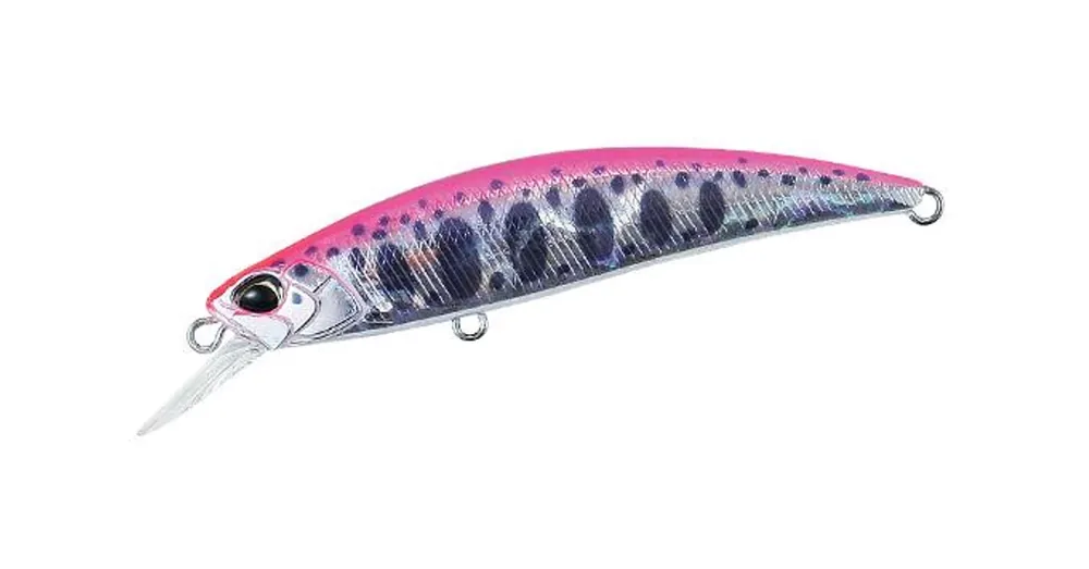 Duo Spearhead Ryuki 70S 7cm 9gr ADA4019 Pink Yamame wobbler Goedkoop