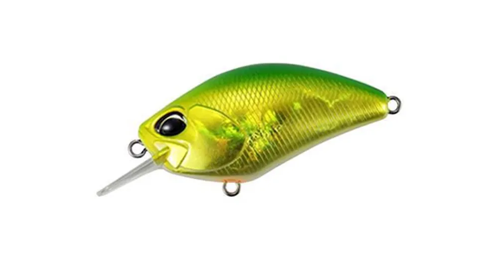 Duo Realis Crank 55SR Kabuki 5.5cm 10gr ADA3185 Itako Green Gold wobbler Dagaanbieding