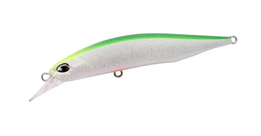 Duo Realis Jerkbait 85SP 8.5cm 8gr ACCZ161 Itako Green White wobbler Beperkte Voorraad