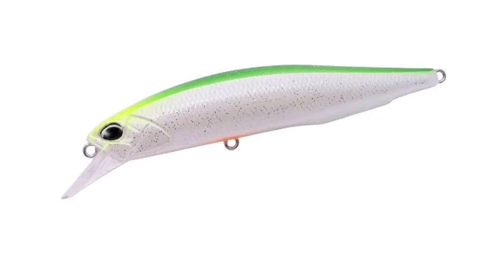 Duo Realis Jerkbait 100SP 14.5gr ACCZ161 Itako Green White wobbler Beperkt Aanbod