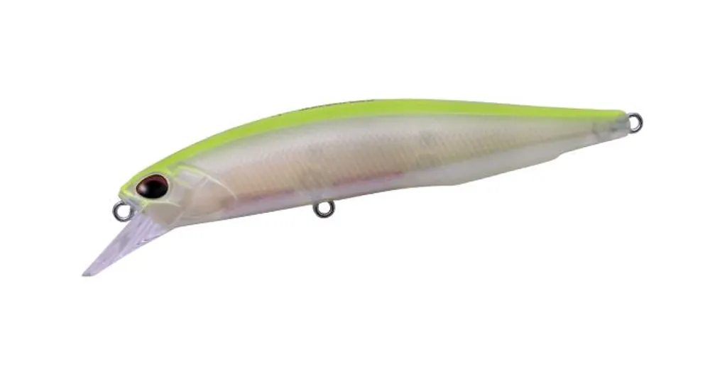 Laatste Versie Duo Realis Jerkbait 100SP 14.5gr CLB0230 Ghost Pearl Chart wobbler