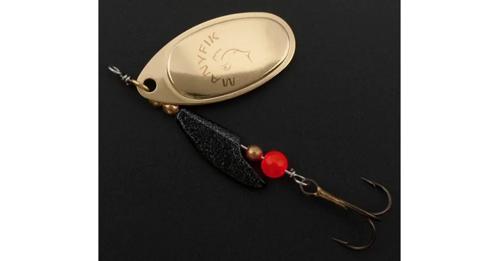 Manyfik MOBBY F FG01-1 3,5g gold-black körforgó villantó Veilige Betaling