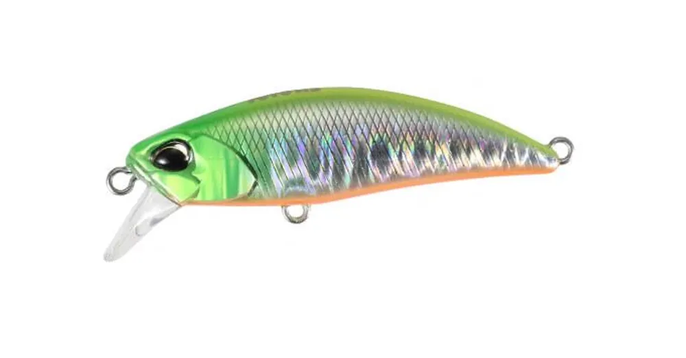 Duo Tetra Works Toto 48HS 4.8cm 4.3gr CPA0601 Lime Head Chart OB wobbler Hoge Kwaliteit