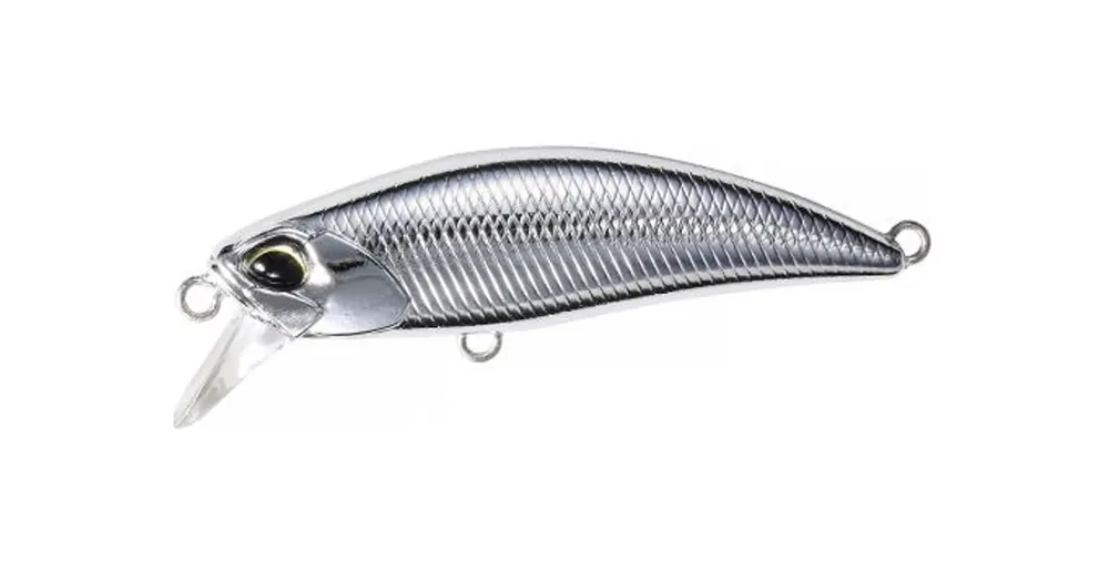Korting Duo Tetra Works Toto 48HS 4.8cm 4.3gr MCC0522 UV Silver Slash B wobbler