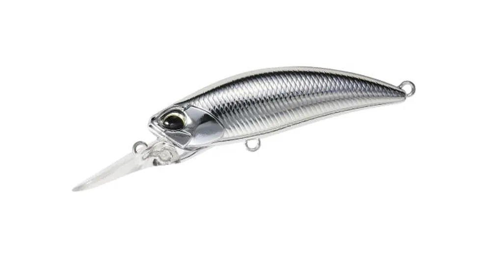 Duo Tetra Works TotoShad 4.8cm 4.5gr MCC0522 UV Silver Slash B wobbler Beperkte Voorraad