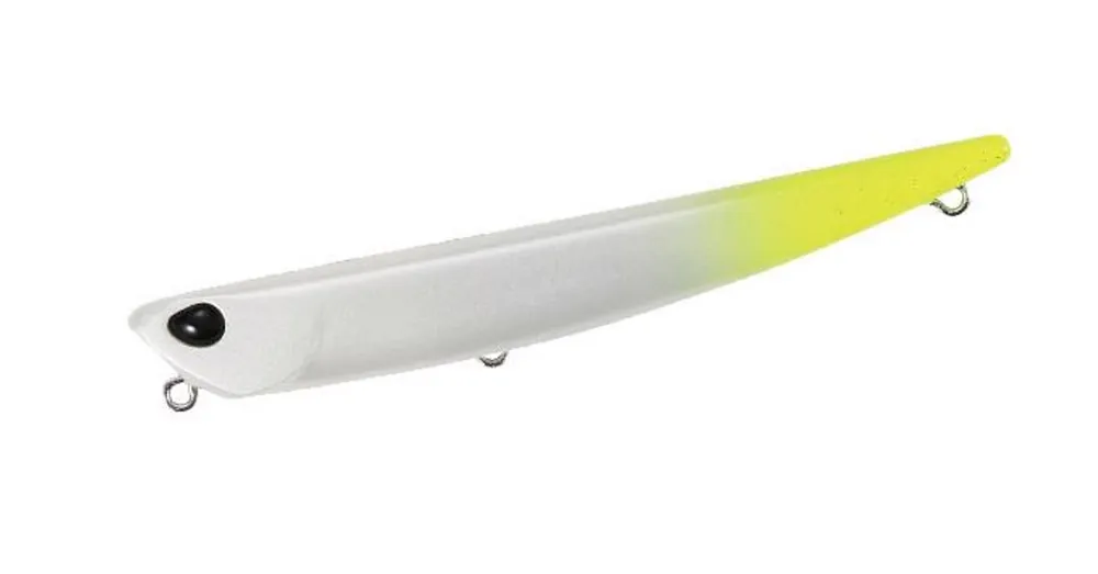 Duo Bayruf Manic 75 7.5cm 7.6gr CCC0559 Alien White CH Tail wobbler Fabrieksprijs