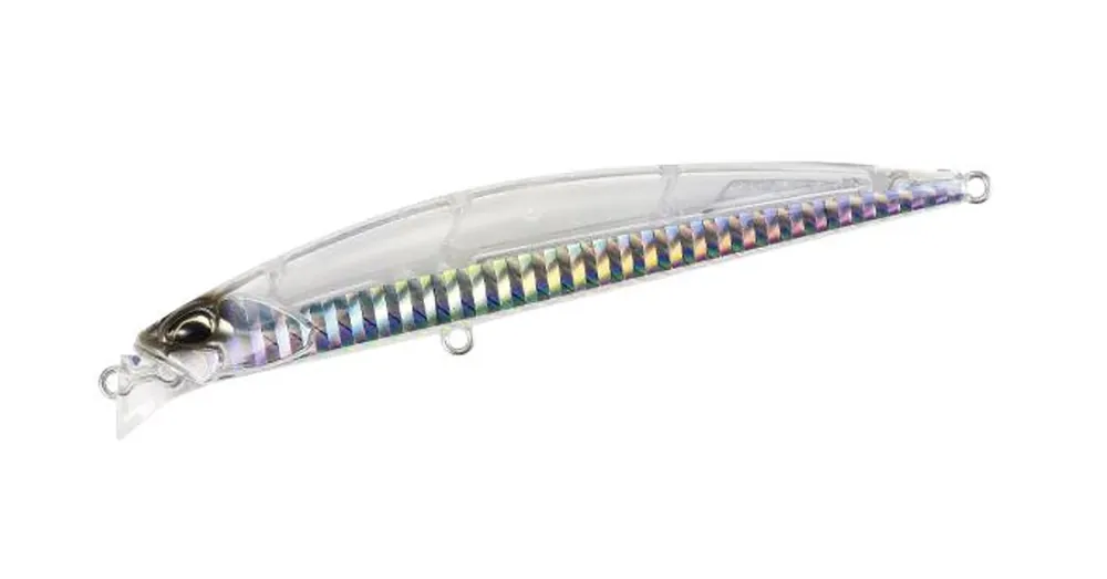 Duo Beach Walker Axcion Slim 105S 10.5cm 33gr GHH0573 Clear Bait wobbler Weekendaanbieding