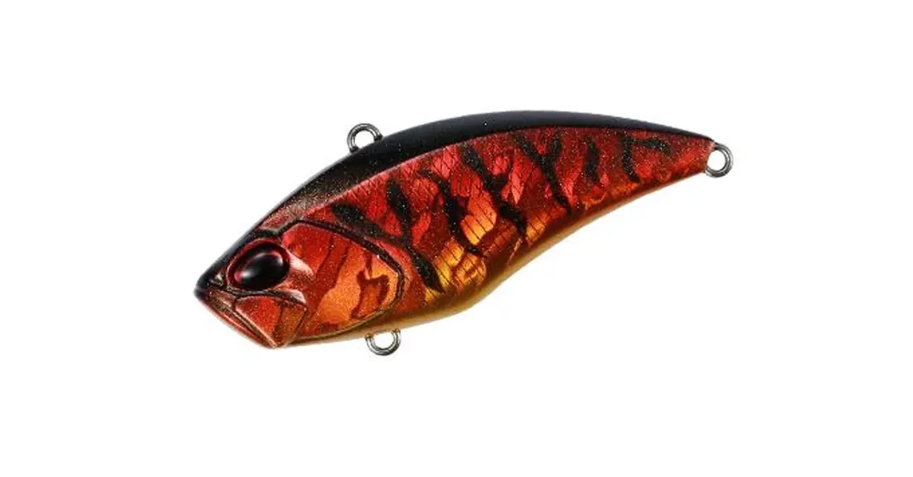 Duo Realis Vibration 65 Nitro 6,5cm 17,5gr DJA3294 Burning Tiger wobbler Favoriet