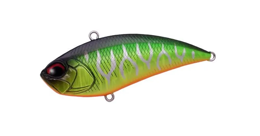 Beste Prijs Duo Realis Vibration 68 G-FIX 6,8cm 21gr APA3346 Lime Tiger wobbler