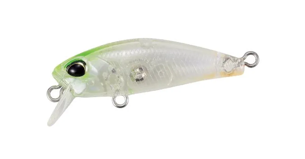 Duo Tetra Works Toto Fat 35F 3,5cm 1,8gr DEA0553 UV Lime Head OT wobbler Weekendaanbieding