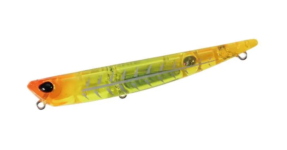 Duo Bayruf Manic 75 7,5cm 7,6gr CCC0871 Clear Yellow Bone wobbler Snelle Levering