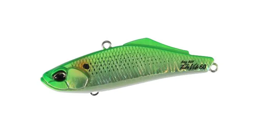 Premium Duo Bayruf Tide Vib 60 6cm 9,6gr CPA3512 Inakko Lime Chart wobbler