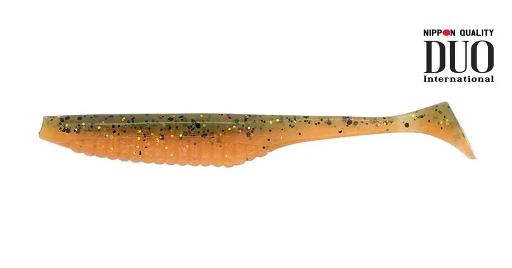 Meest Verkocht Duo Realis Versa Shad 3" 7,6cm F083 Watermelon Orange Gold plasztik csali