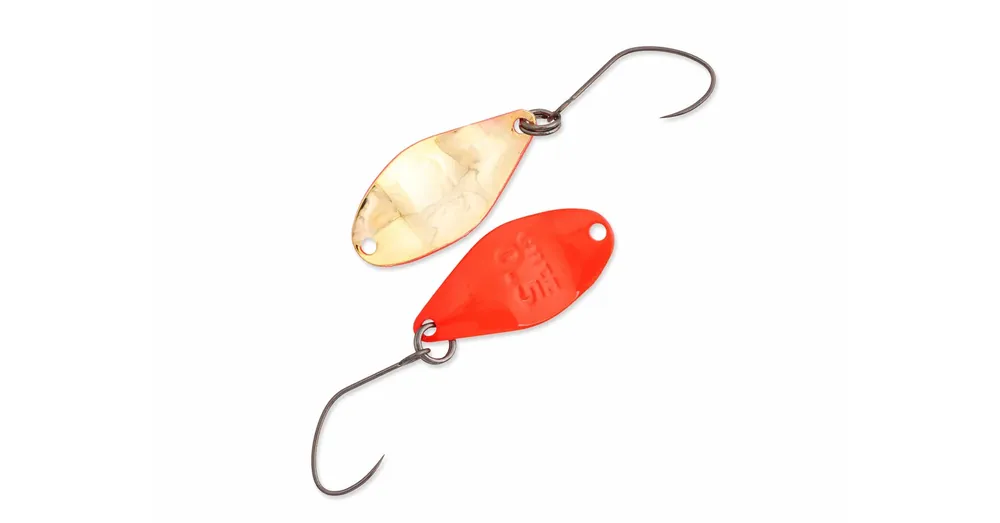 Nories Masukuroto Ghee 20mm 1.3g 001 kanál villantó (Fluo-Rot / Gold) Koop Vandaag