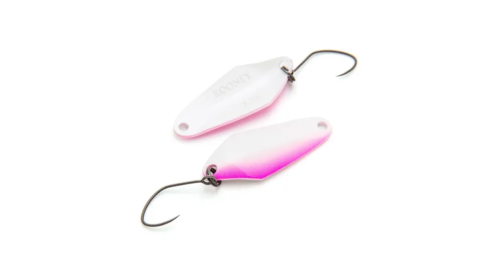 Nieuw Nories Masukuroto Rooney 32mm 2.8g 003 kanál villantó (Perlweiss Rosa / Perl)