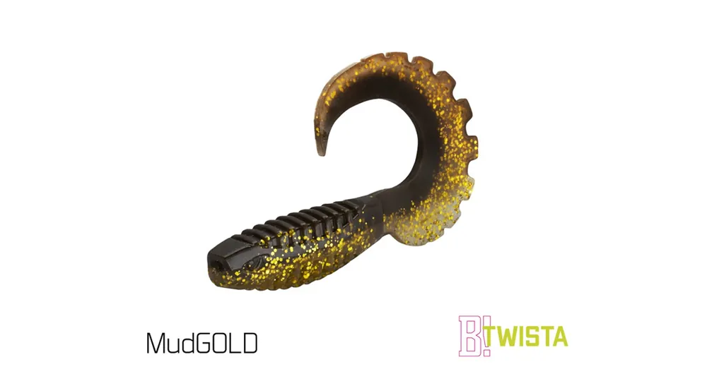 Gratis Retour Delphin TWISTA UVs 6x 5db 8cm MudGOLD Duopack box