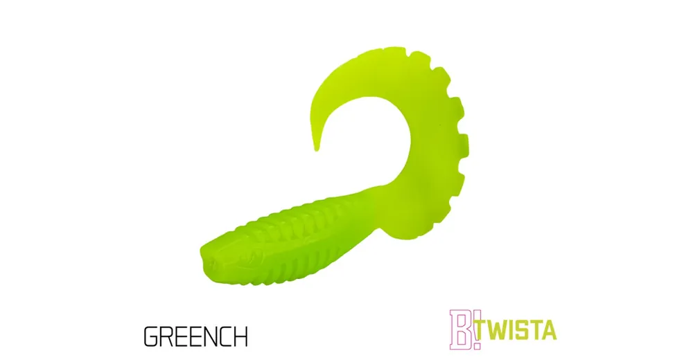 Gratis Retour Delphin TWISTA UVs 5db 8cm GREENCH gumihal