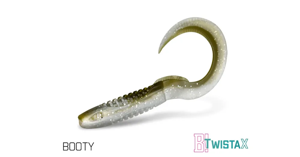 Hoge Kwaliteit Delphin TwistaX Eeltail UVs 5db 15cm BOOTY gumihal
