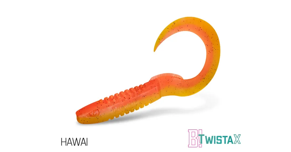 Delphin TwistaX Eeltail UVs 6x 5db 15cm HAWAI Duopack box Gratis Retour